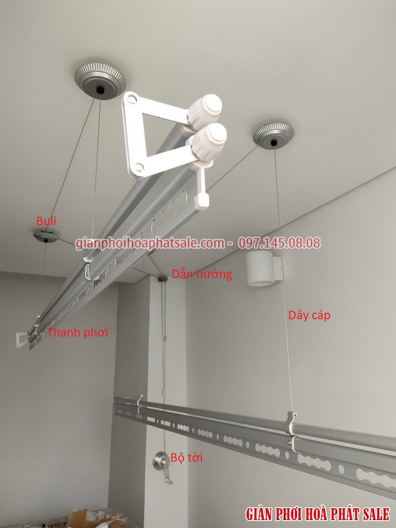 Các phụ kiện giàn phơi thông minh